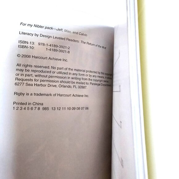 Lot of 2 Rigby Literacy by Design Level Grade 5 Fluency Reading Level U NEW - Picture 4 of 11